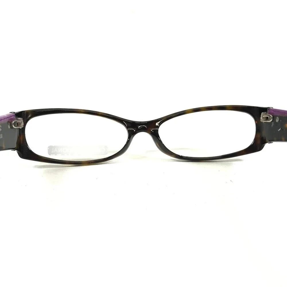 Costume National Eyeglasses Frames CN 2012 04 Purple Tortoise Full Rim 52-15-130